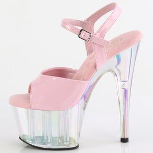 Hologram Platform High Heel Shoes